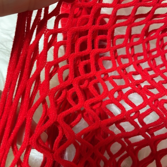 NWT OF stripper pole costume sexy set neon yellow XSS SM Super tiny STRETCHES - Picture 9 of 13